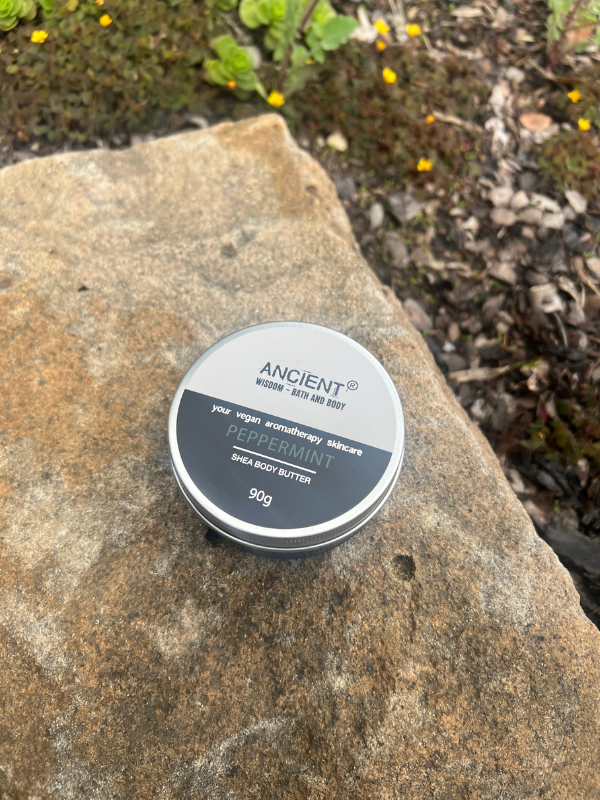 Aromaterapeutické Bambucké Tělové Máslo 90g - Peppermint